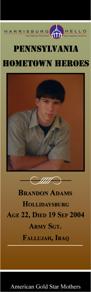 Pennsylvania Hometown Heroes - Brandon Adams